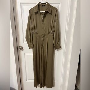 Vici Olive Jumpsuit